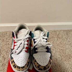 Pre-Loved Wmns Nike Animal Print Dunks